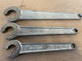 7x roller wrenches Cam-Loc Detroit usa engelse gereedschap (2)